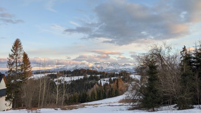 Snow Covered Mountains